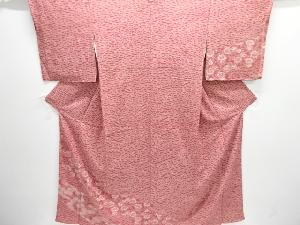 芝草に菊模様訪問着